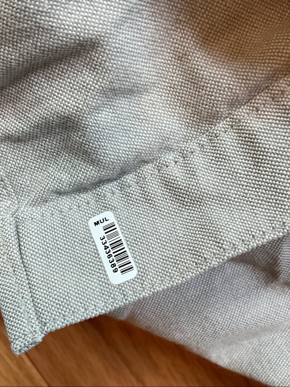 Lululemon Commission Men's Button-Down Shirt Gray Long Sleeve button down large - Picture 12 of 12